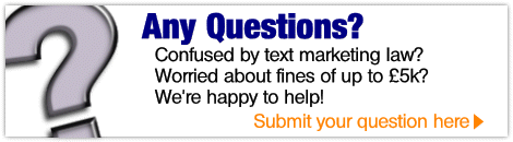Submit a question about texts and the anti spam act Submit a question about texts and the anti spam act